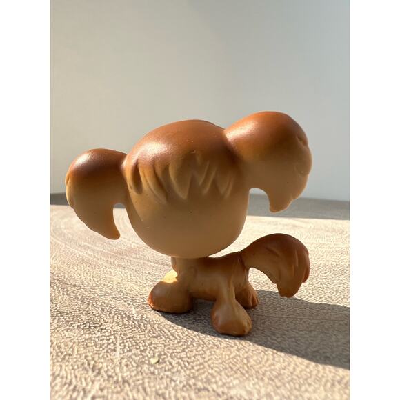 Littlest Pet Shop Spaniel #200 Puppy Dog First generation Red/pink magnet 2004 - Picture 6 of 7